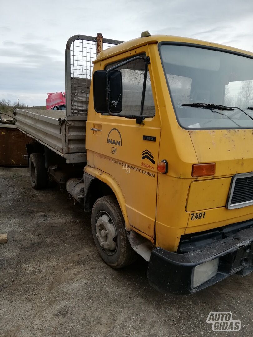 8-150 visos detales yra, Фургон, грузовик до 7,5т. MAN 8-150 1992 г запчясти