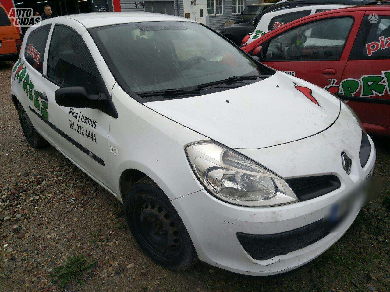 Renault Clio 2008 m dalys