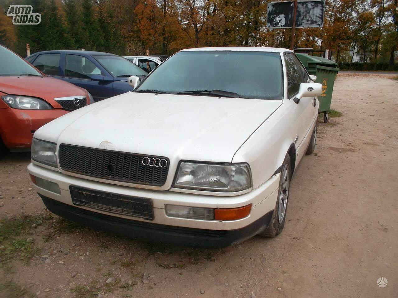 Audi Coupe 1993 m dalys