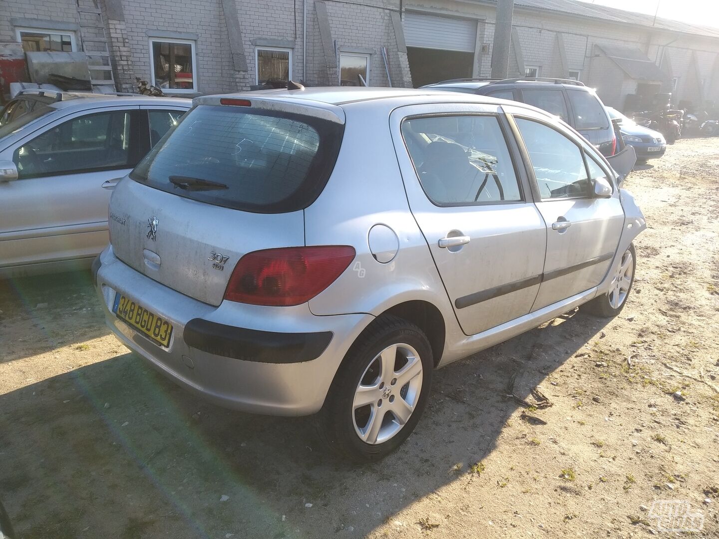 Peugeot 307 I 2005 m dalys