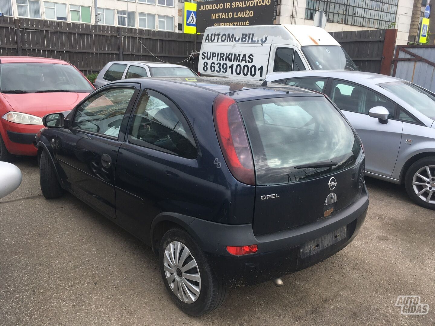 Opel Corsa 2002 y parts