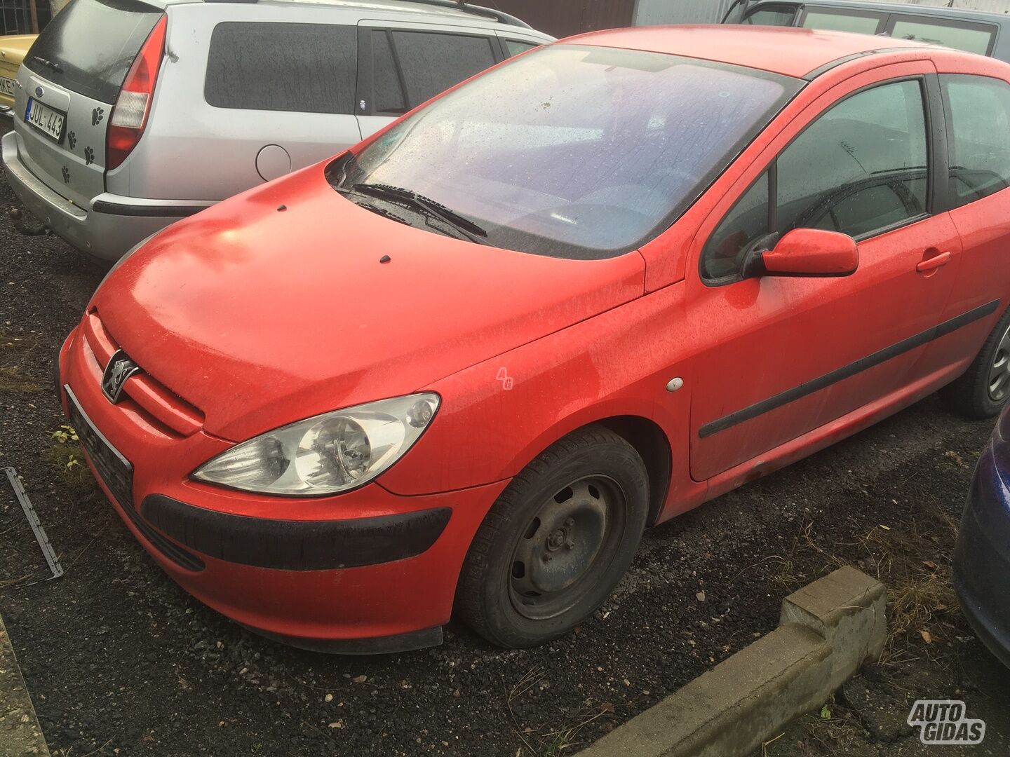 Peugeot 307 2002 m dalys