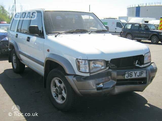 Isuzu Trooper 2001 m dalys