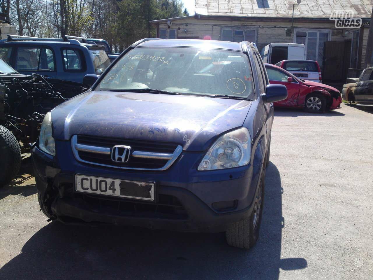 Honda Cr-V 2004 m dalys