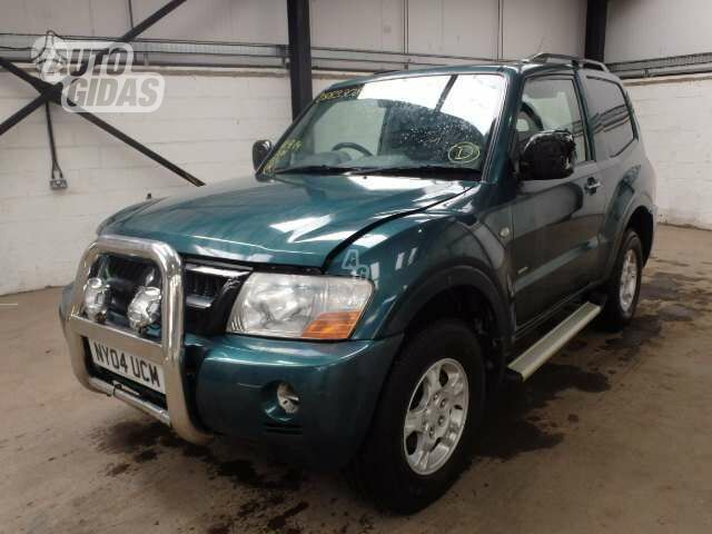 Mitsubishi Pajero 2002 m dalys