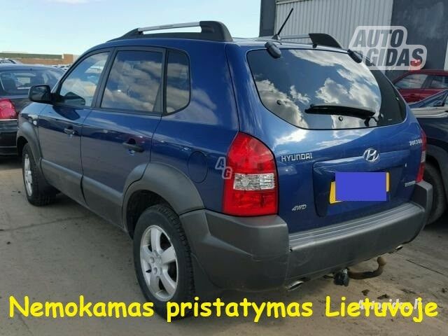 Hyundai Tucson 2007 m dalys