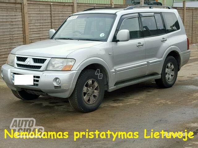 Mitsubishi Pajero III 2004 m dalys