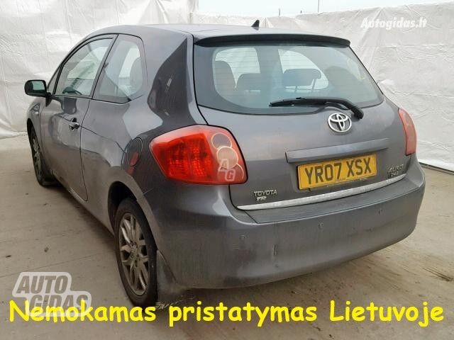 Toyota Auris I 2007 m dalys