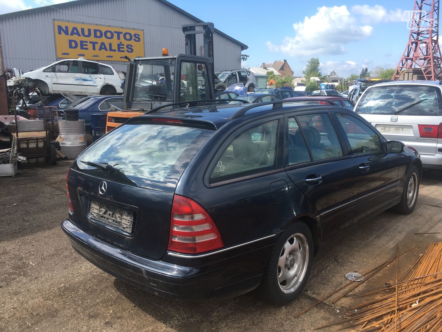 Mercedes-Benz C 270 W203 2003 m dalys