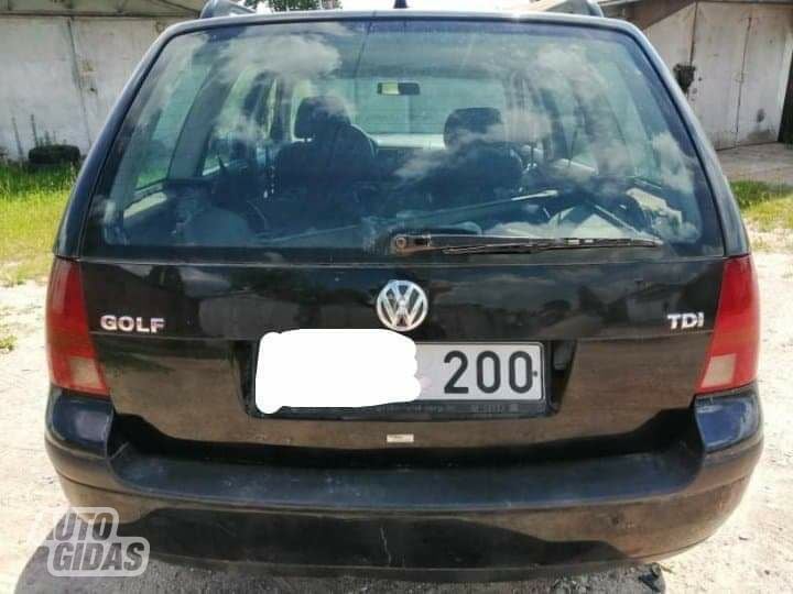 Volkswagen Golf Tdi 2002 m dalys