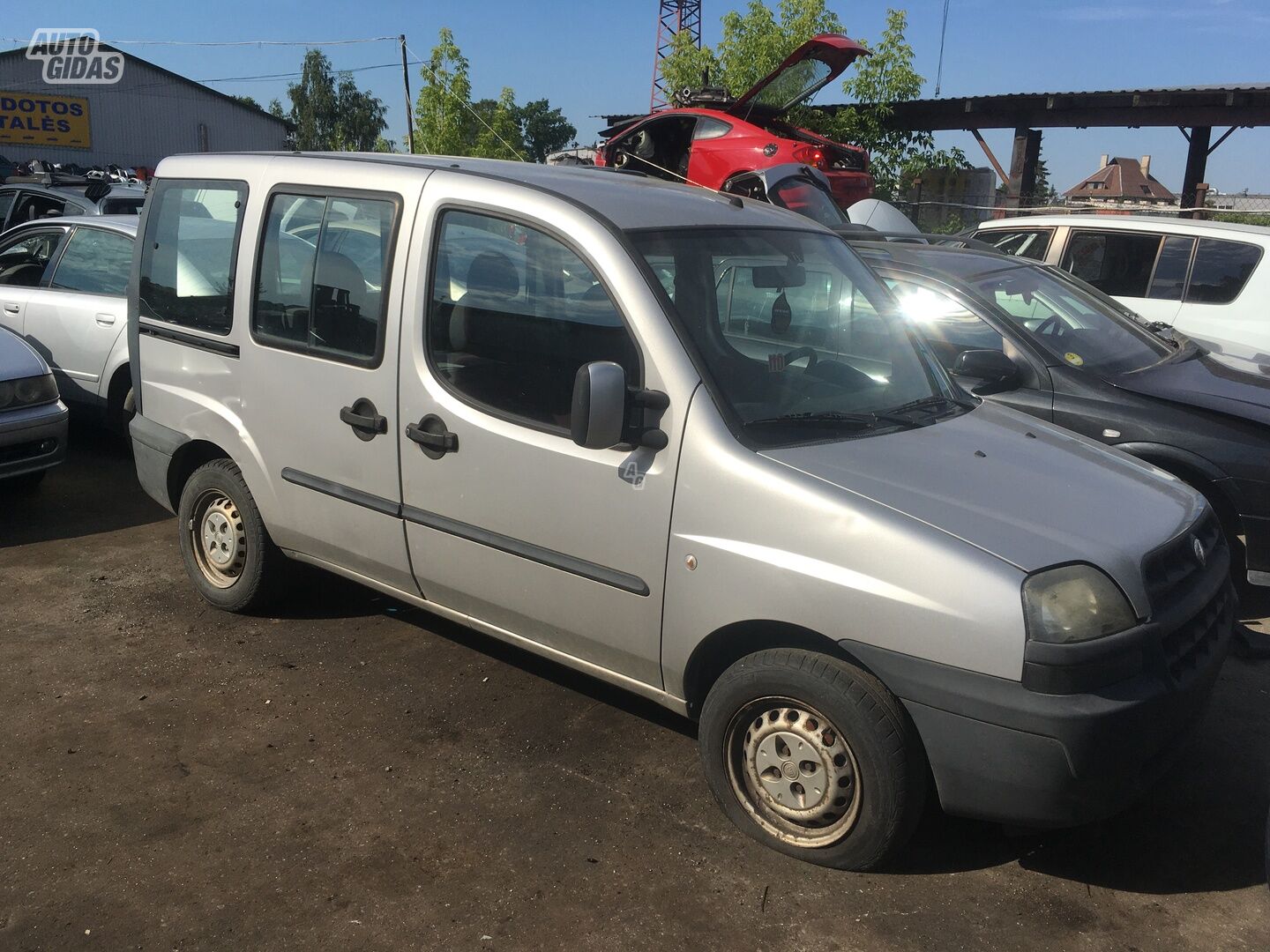 Fiat Doblo 2003 m dalys