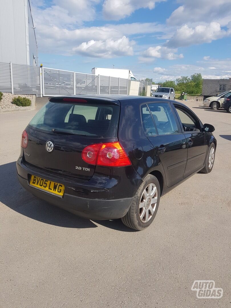 Volkswagen Golf V TDI 2006 m dalys