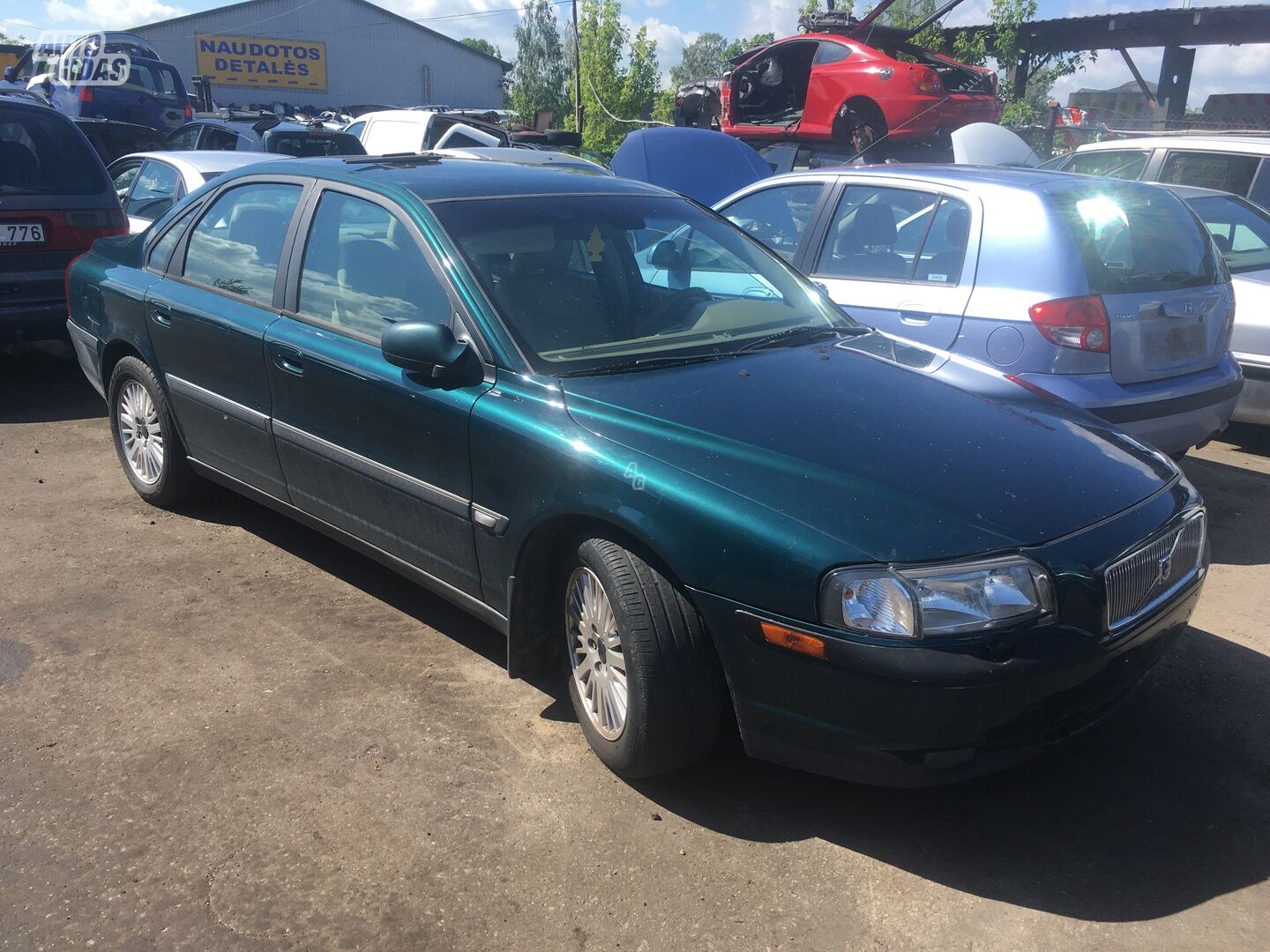 Volvo S80 I 2004 m dalys