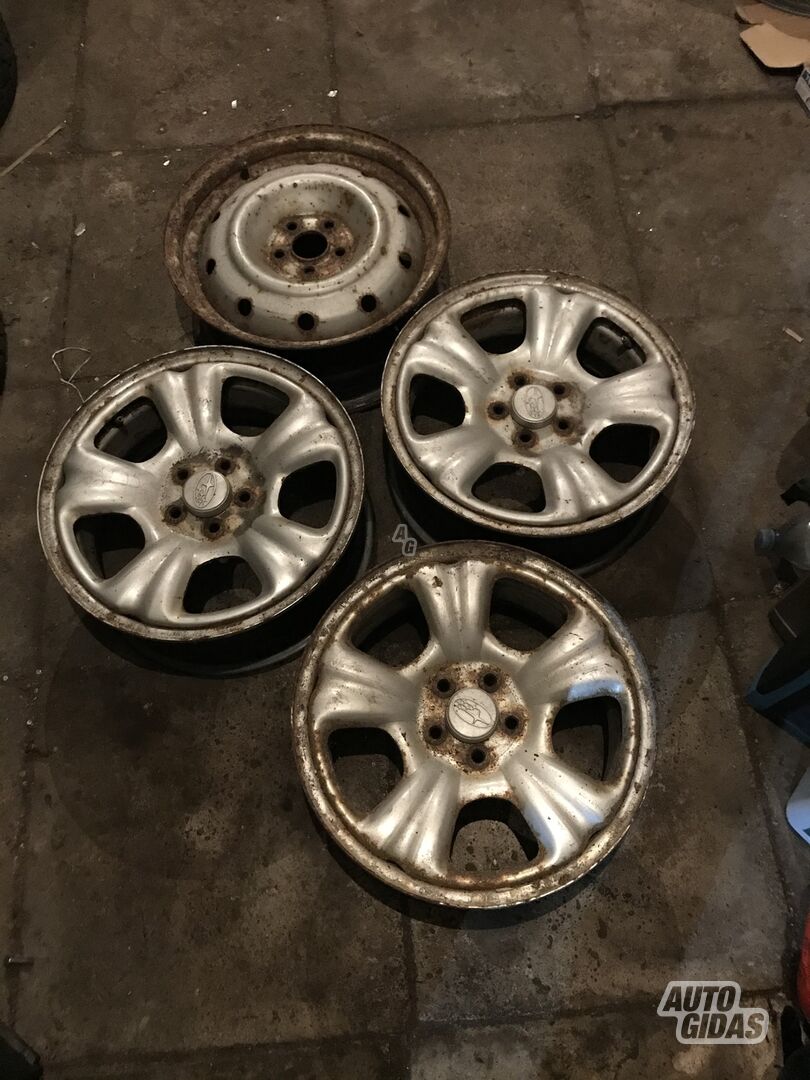 Subaru Forester R15 steel stamped rims