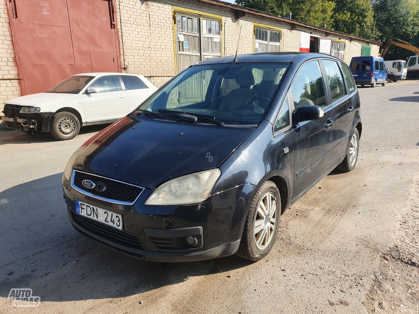 Ford Focus C-Max 1.6 DYZELIS  80 KW 2005 m dalys