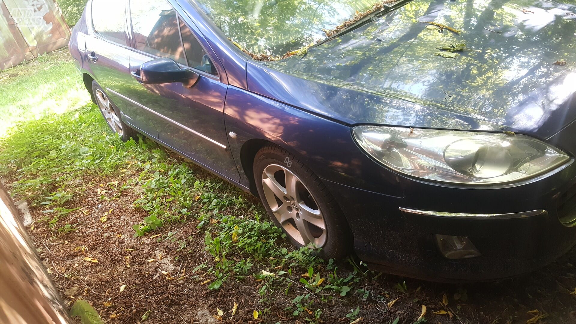 Peugeot 407 2.0HDi RHR melyna 2005 y parts