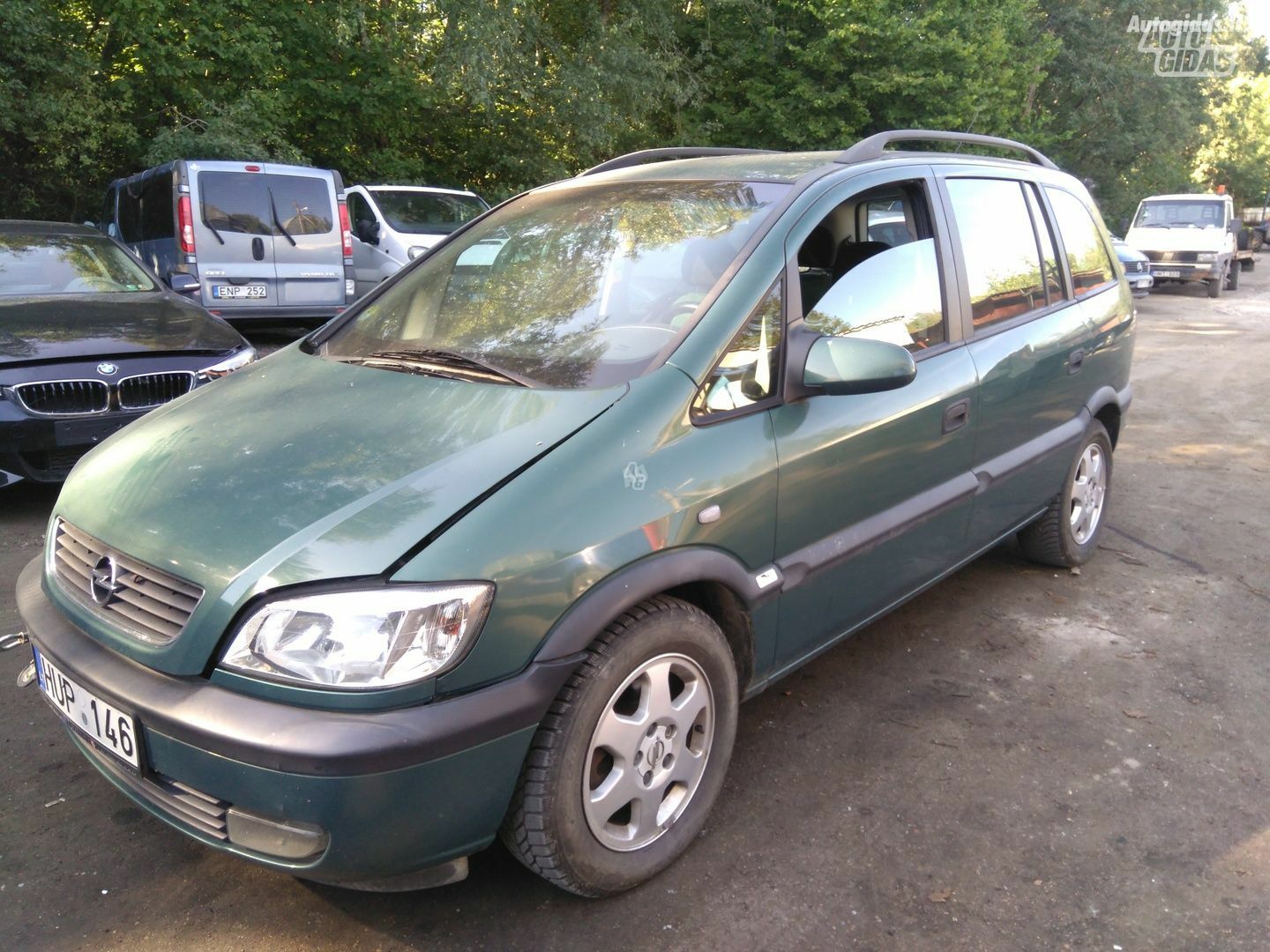 Opel Zafira 2002 y parts