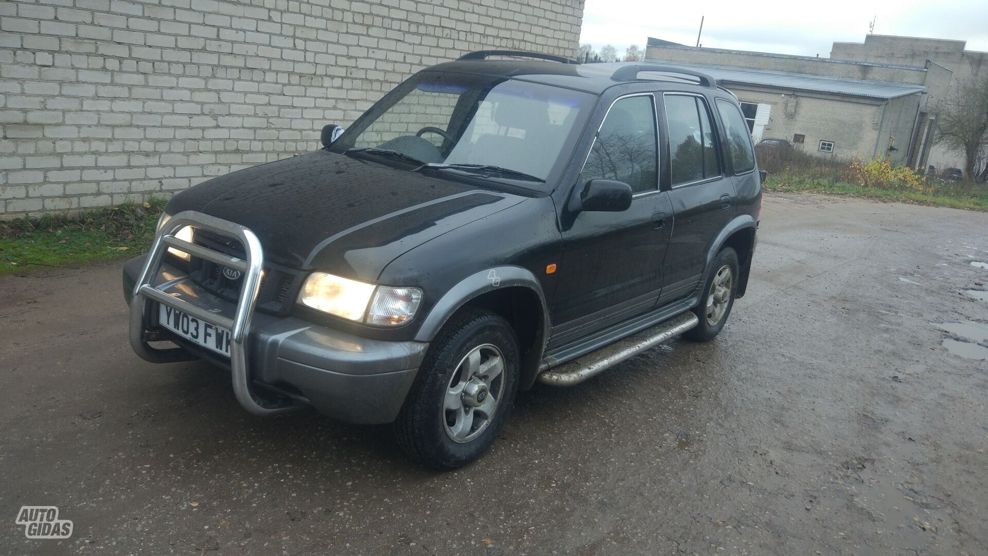 Kia Sportage 2003 m dalys