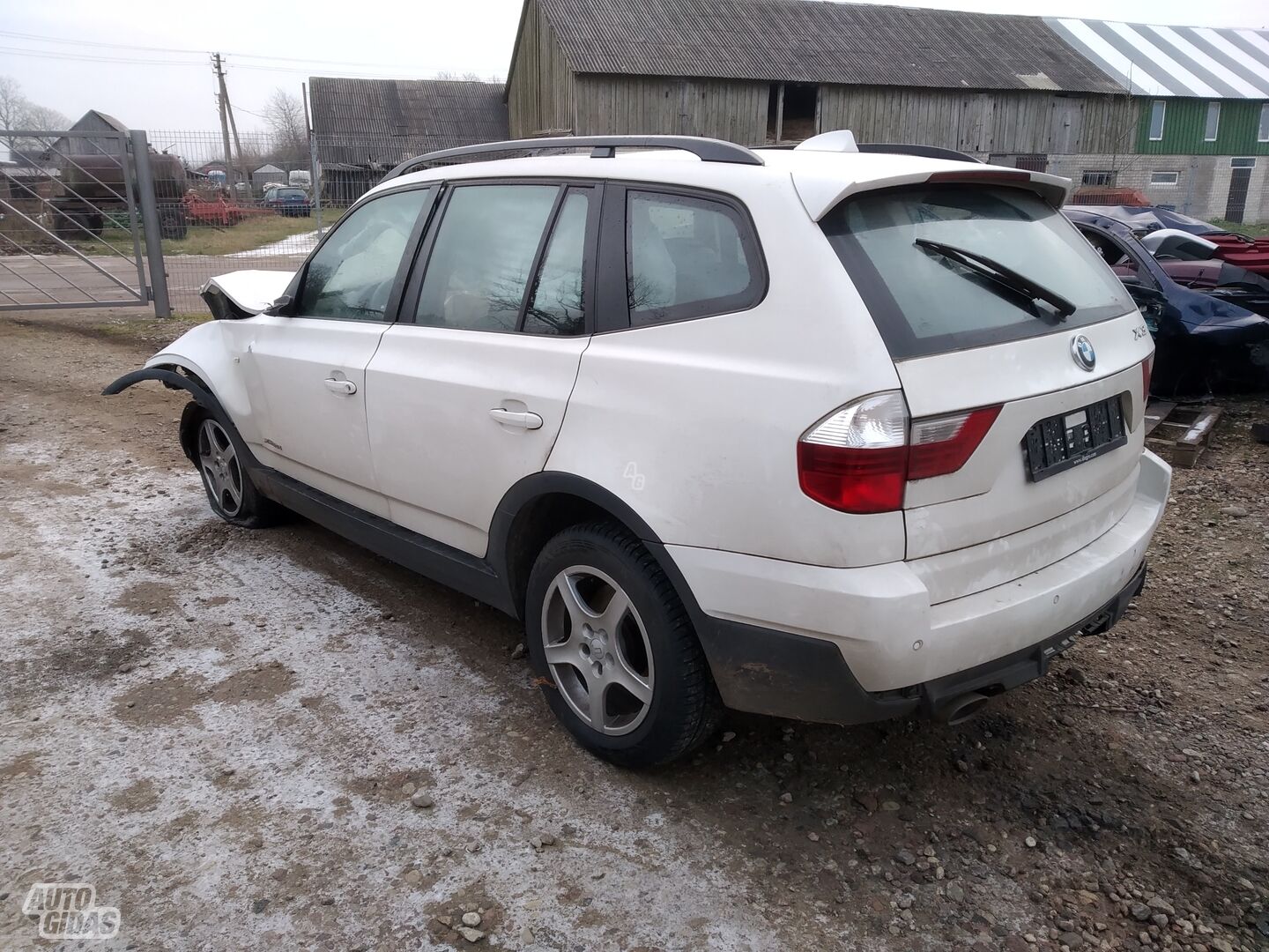 Bmw X3 E83 N47 2010 m dalys