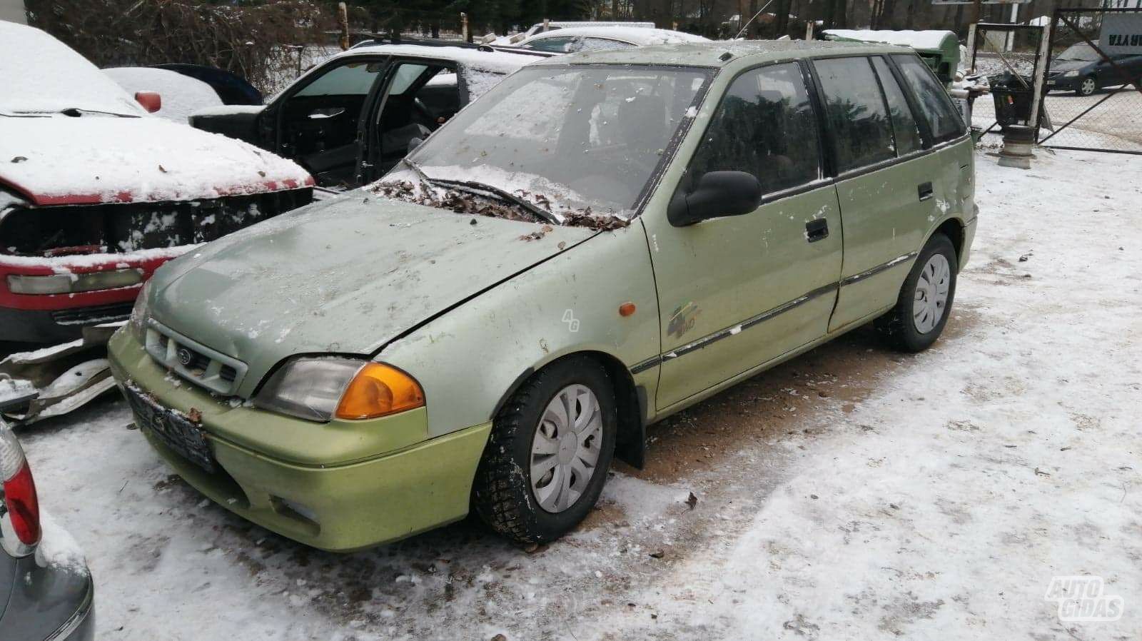 Subaru Justy 2001 m dalys