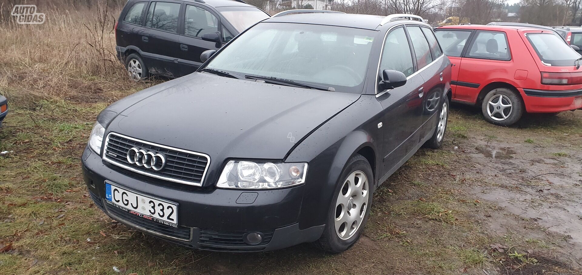 Audi A4 B6 2003 m dalys