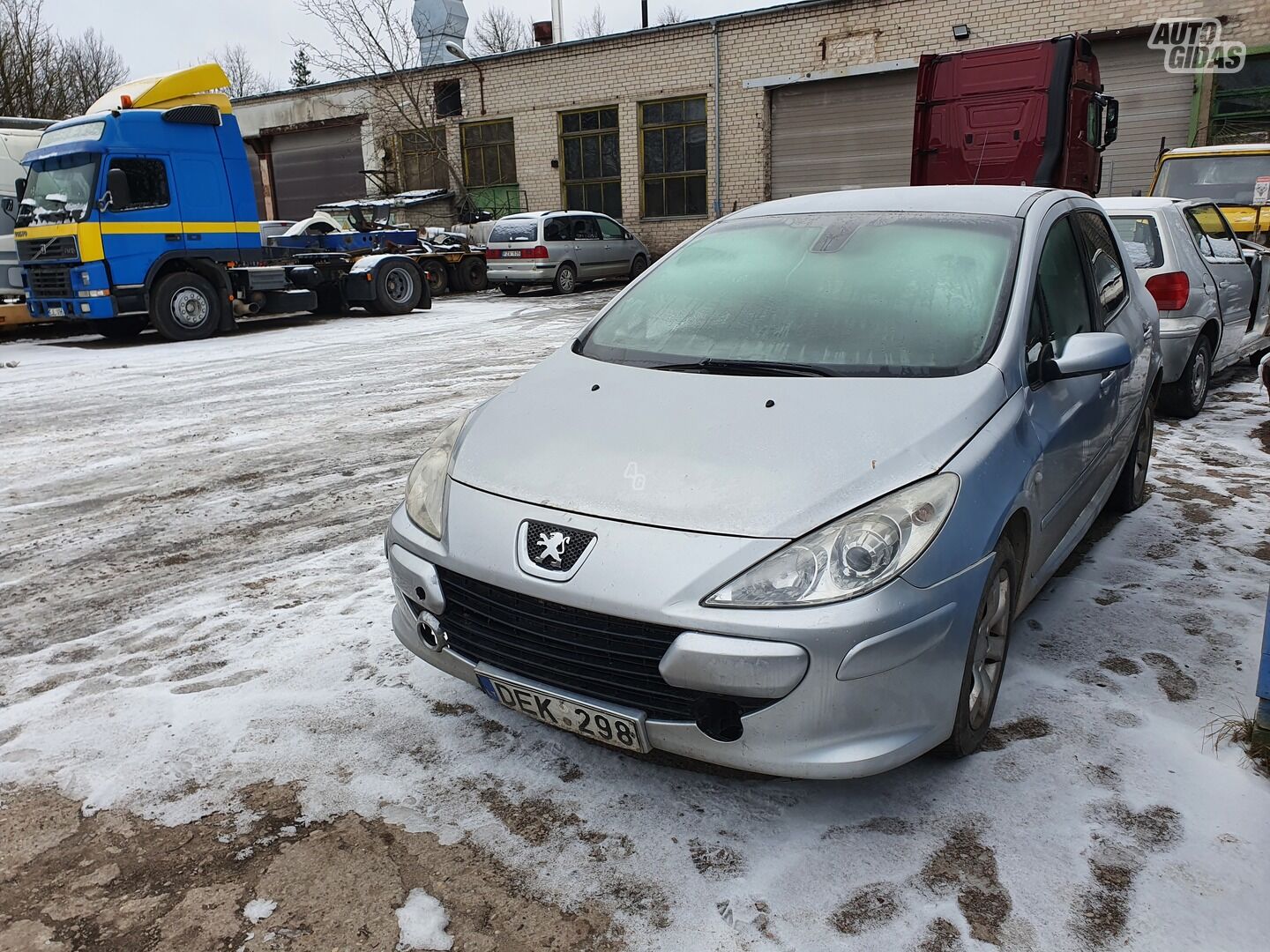 Peugeot 307 II 1.6 DYZELIS 80KW 2006 г запчясти