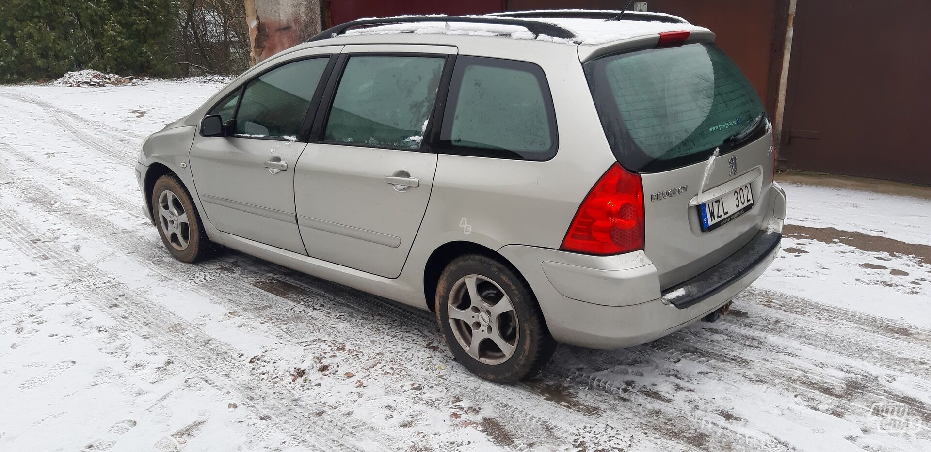 Peugeot 307 II 2007 m dalys