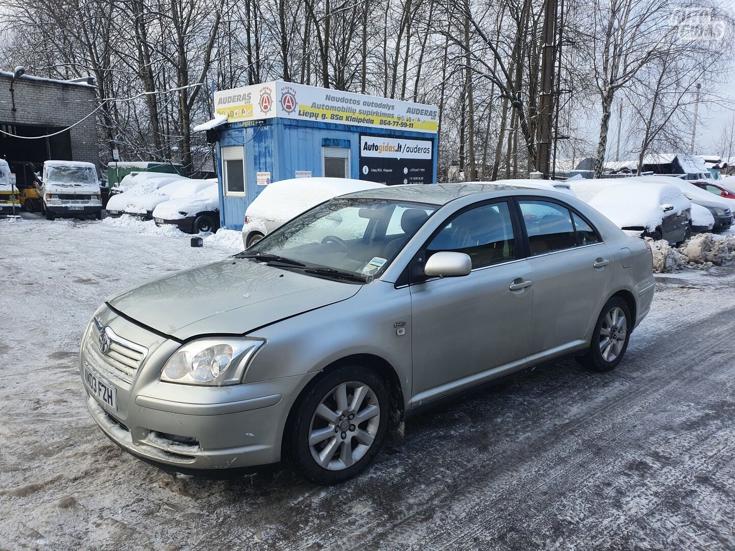 Toyota Avensis II 2.0 DYZELIS 85 KW 2003 m dalys