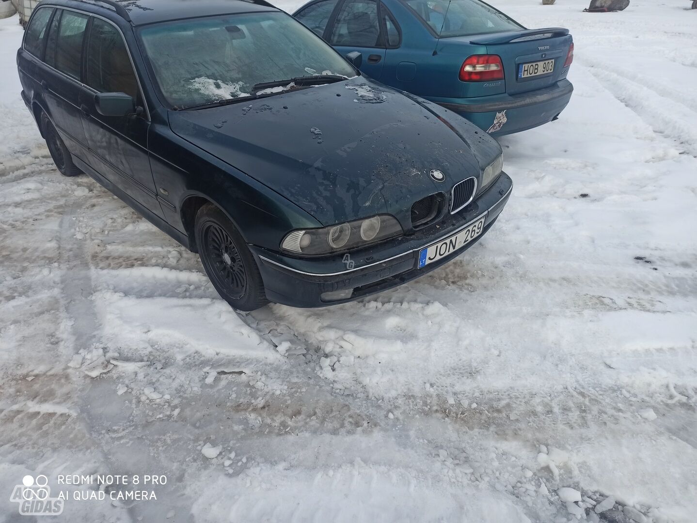 Bmw 523 E39 1997 m dalys