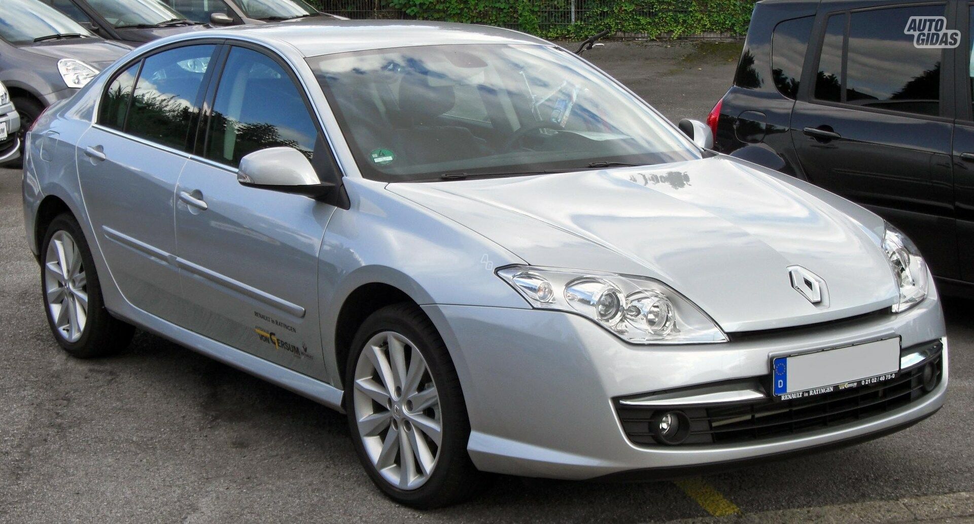 Renault Laguna 2010 m dalys