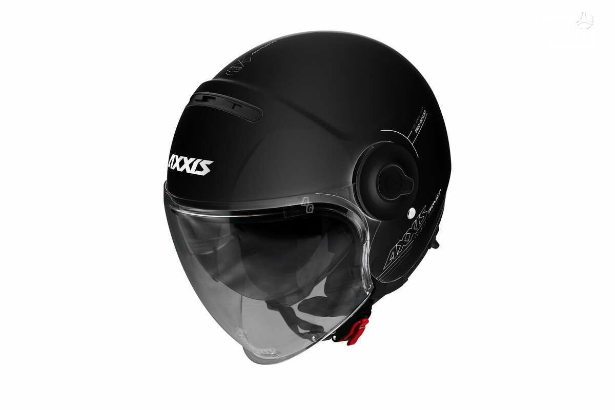 Helmets AXXIS jet raven sv black matt