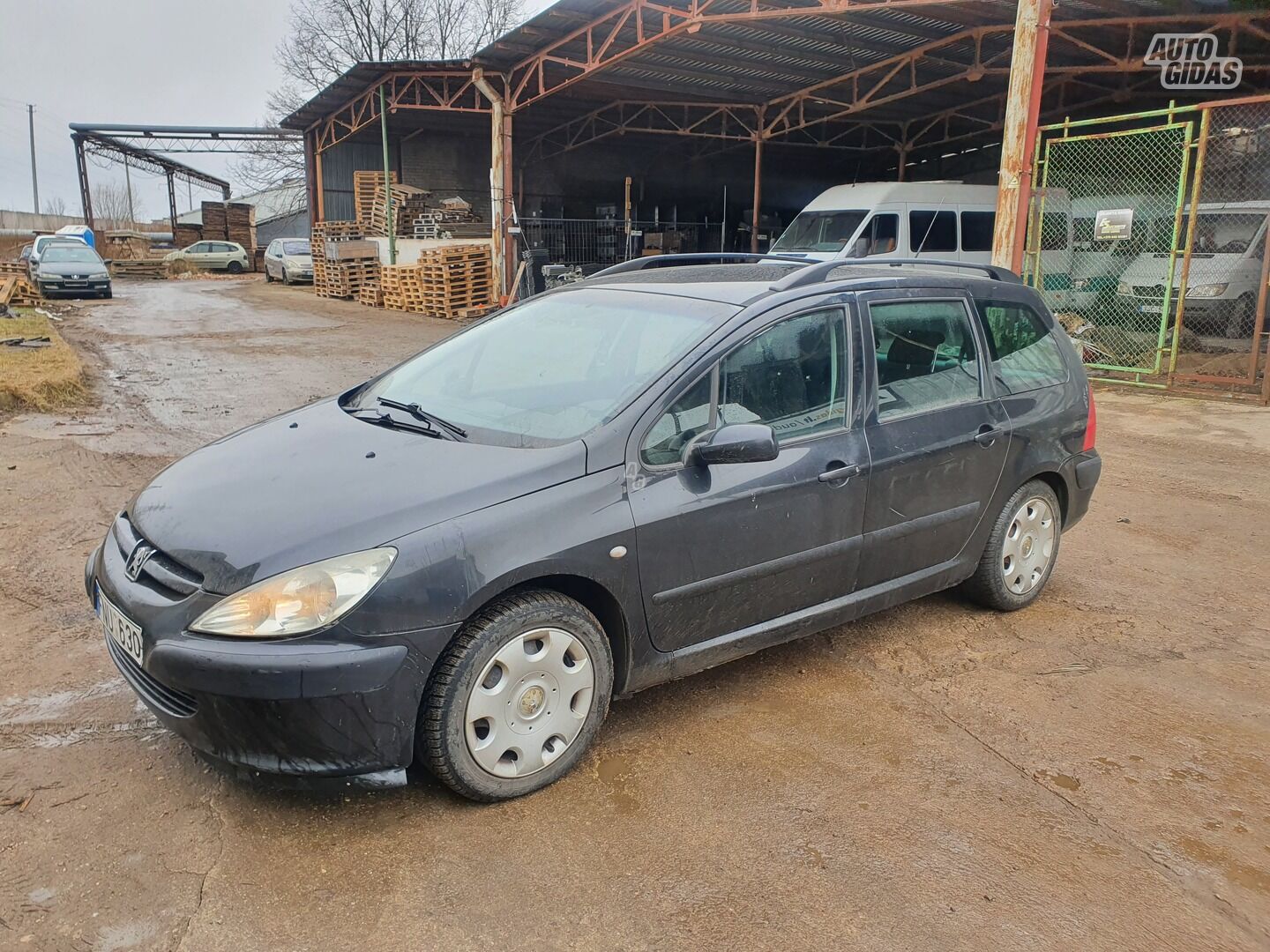 Peugeot 307 I 2.0 DYZELIS 79 2003 m dalys