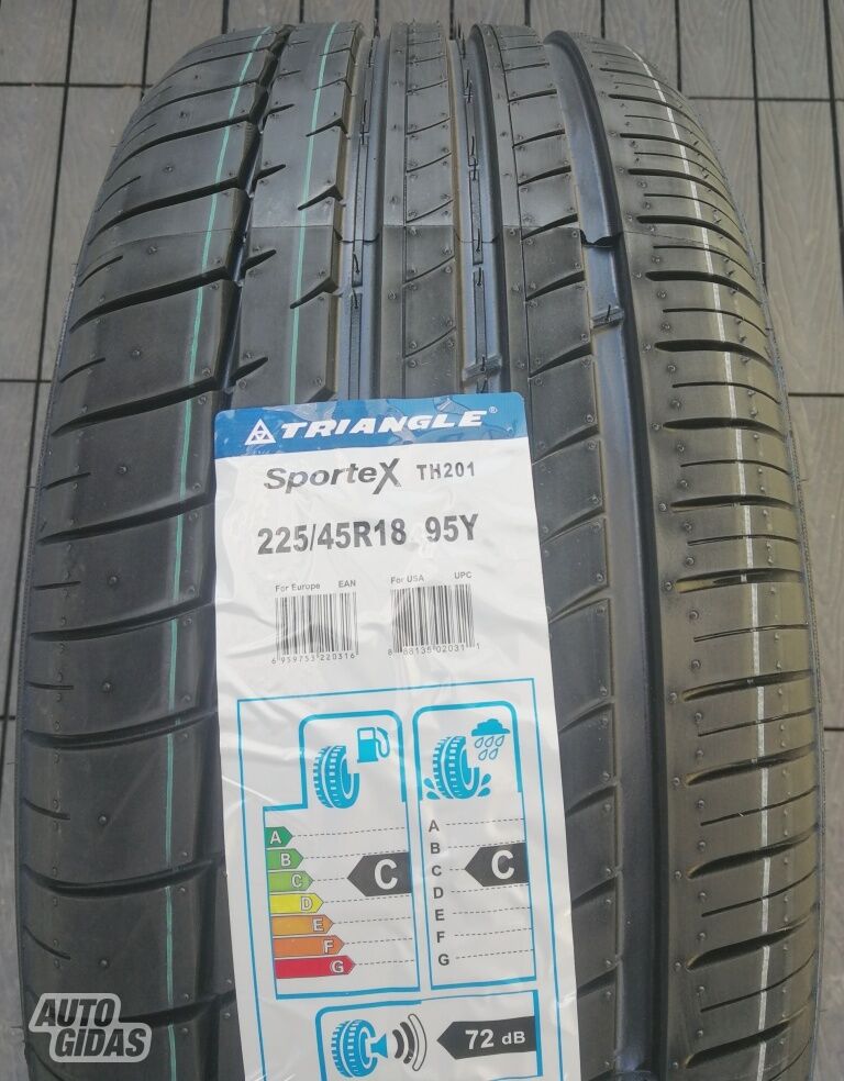 Triangle R18 summer tyres passanger car