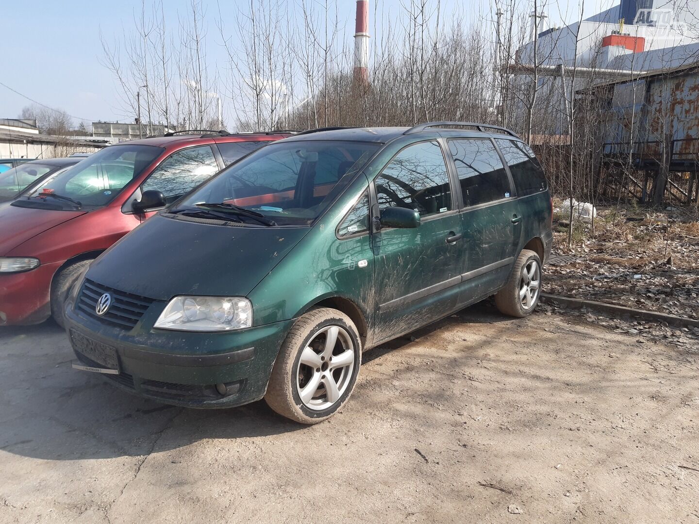 Volkswagen Sharan 2002 m dalys