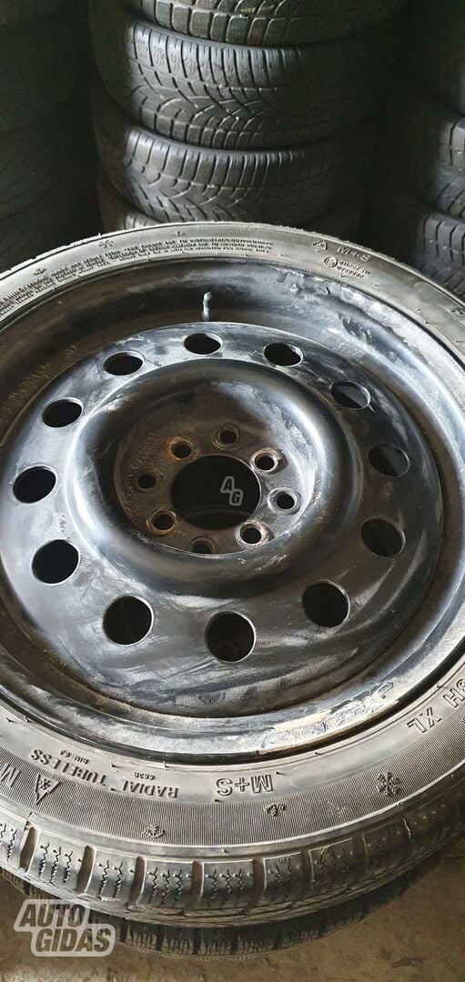 Steel stamped R16 rims