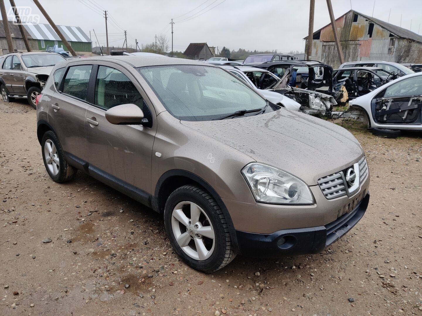 Nissan Qashqai 2009 m dalys