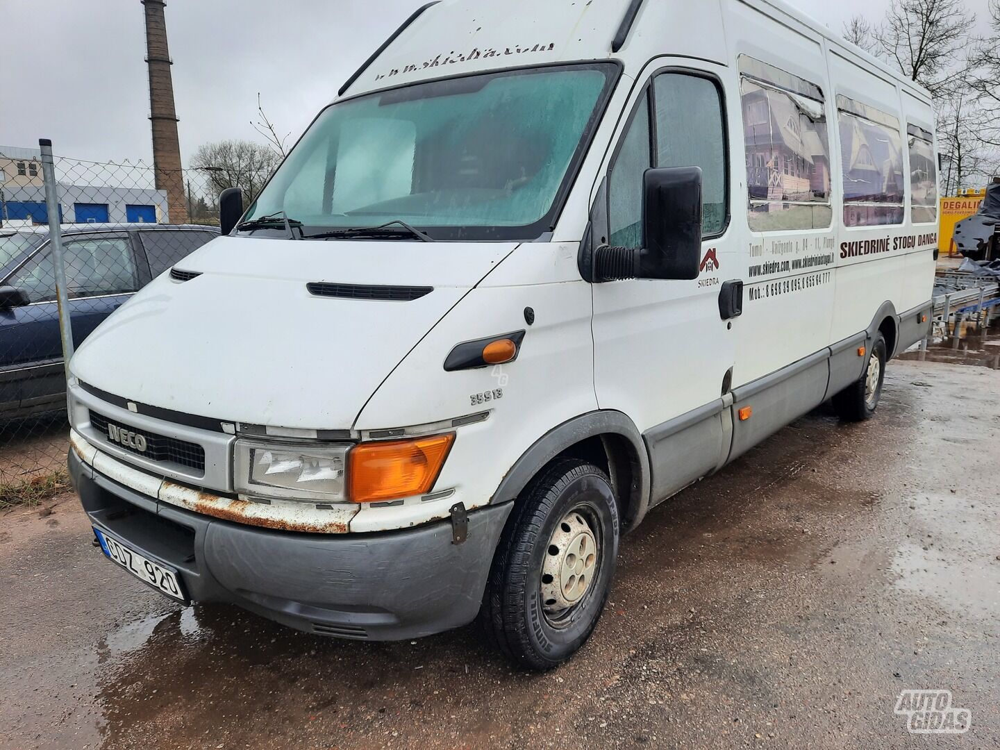 Iveco Daily 35 2004 m dalys