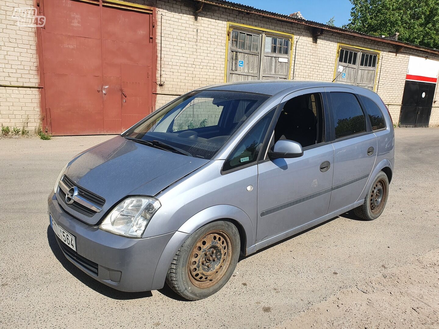 Opel Meriva I 1.7 DYZELIS 74 KW 2004 m dalys