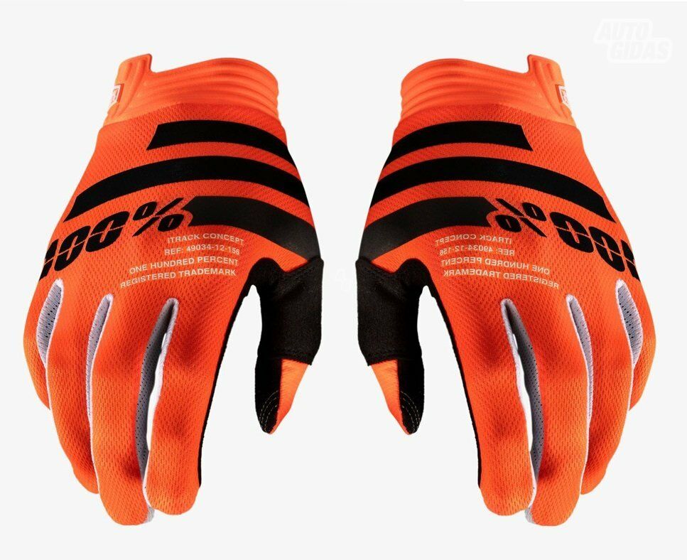 Gloves 100% iTRACK ORANGE