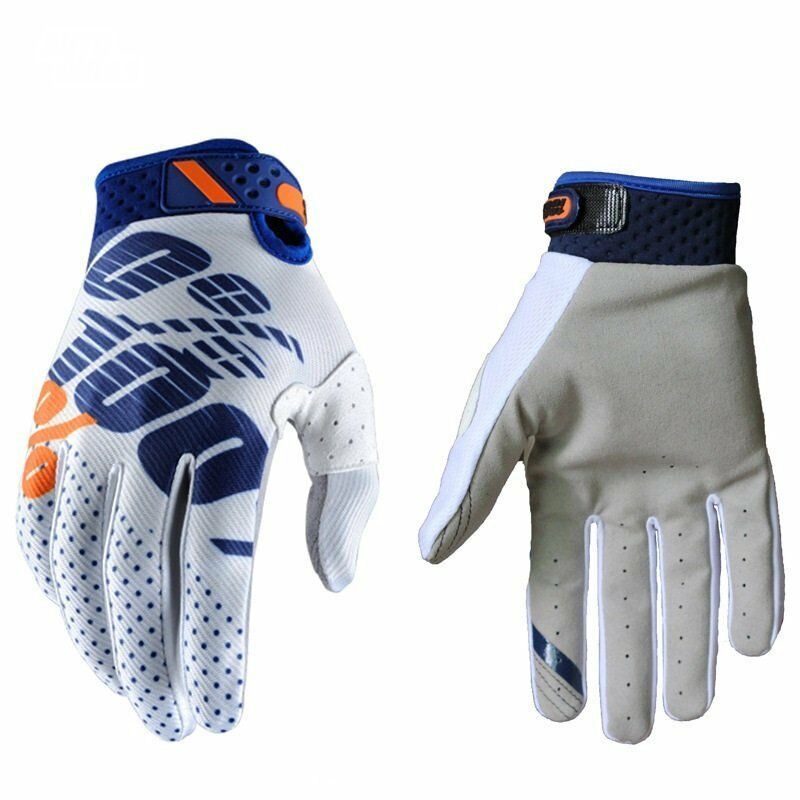 Gloves 100% WHITE RideFit