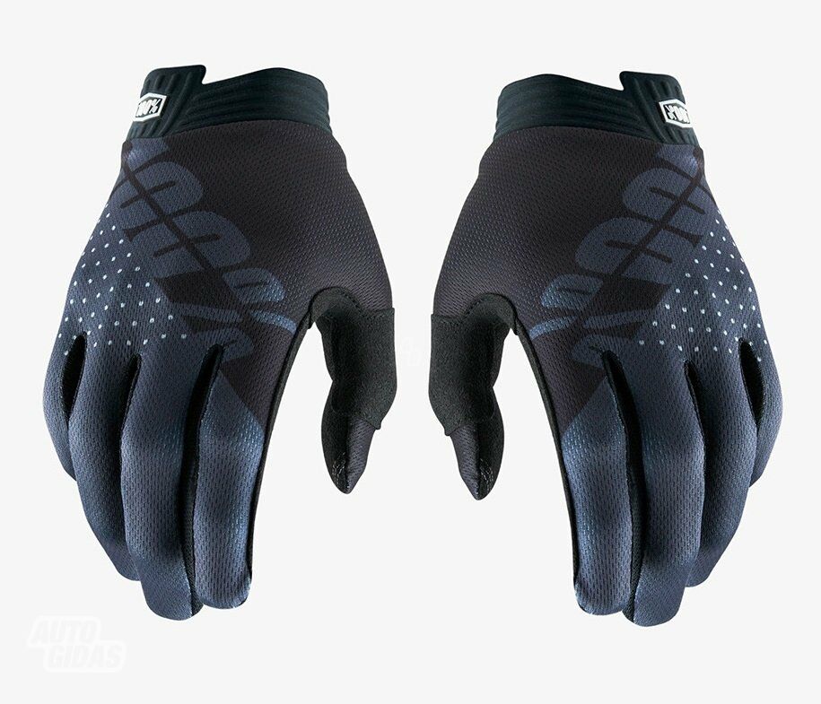 Gloves 100% BLACK iTRACK