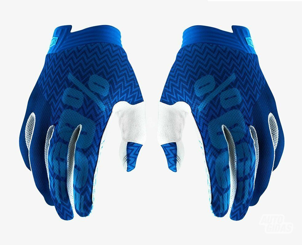 Перчатки 100% BLUE iTRACK