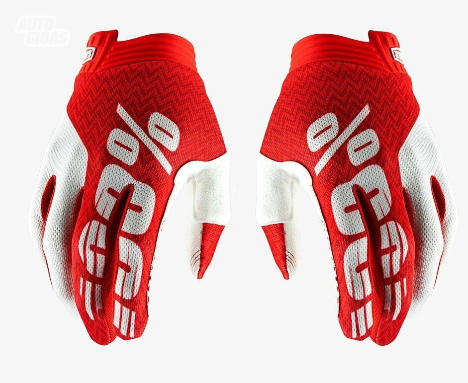 Gloves 100% RED iTRACK