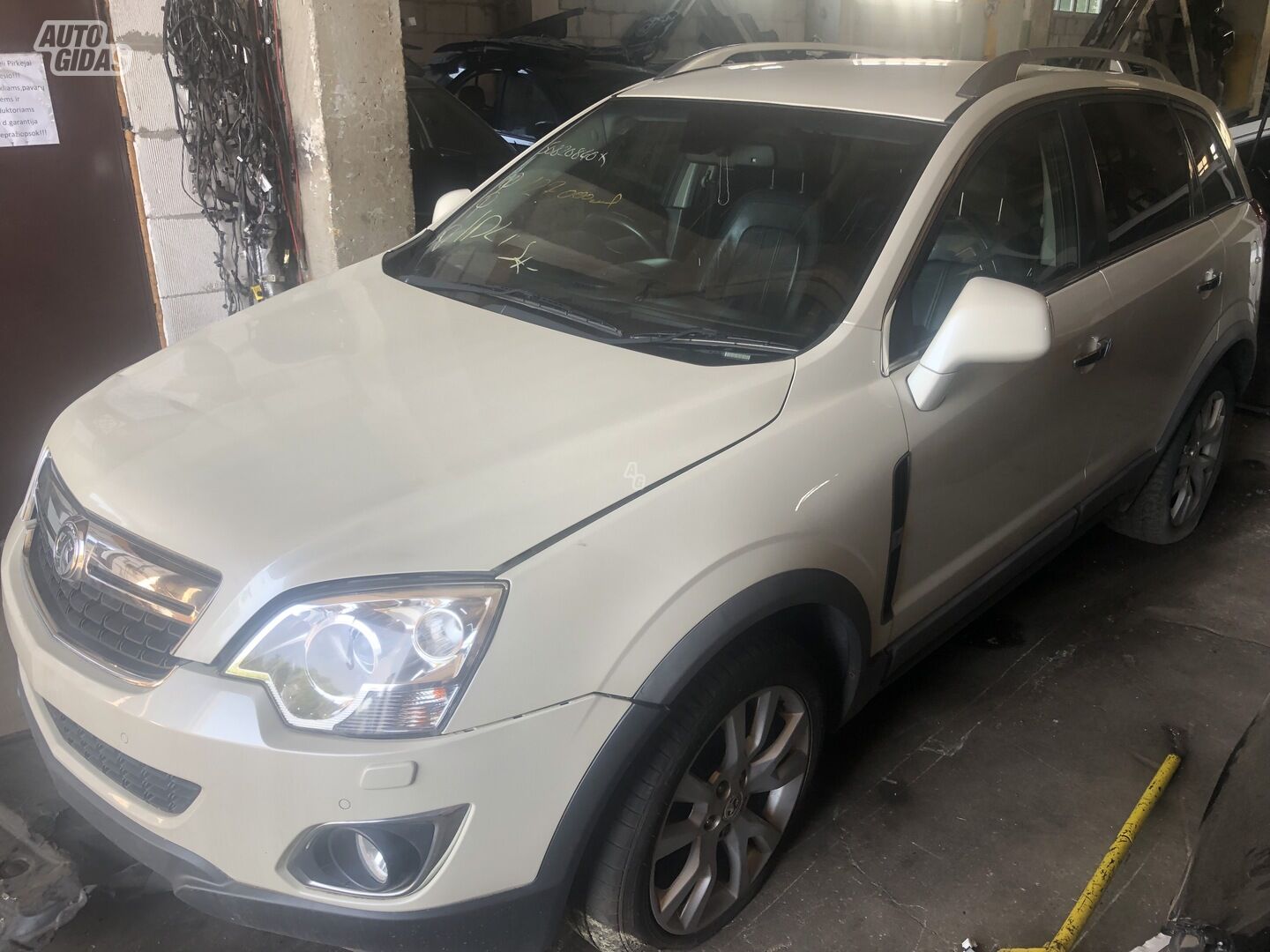 Opel Antara 2012 m dalys