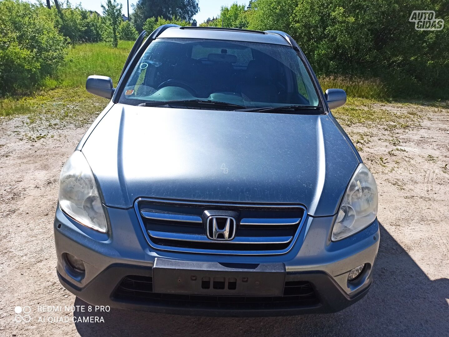 Honda Cr-V II 2005 m dalys