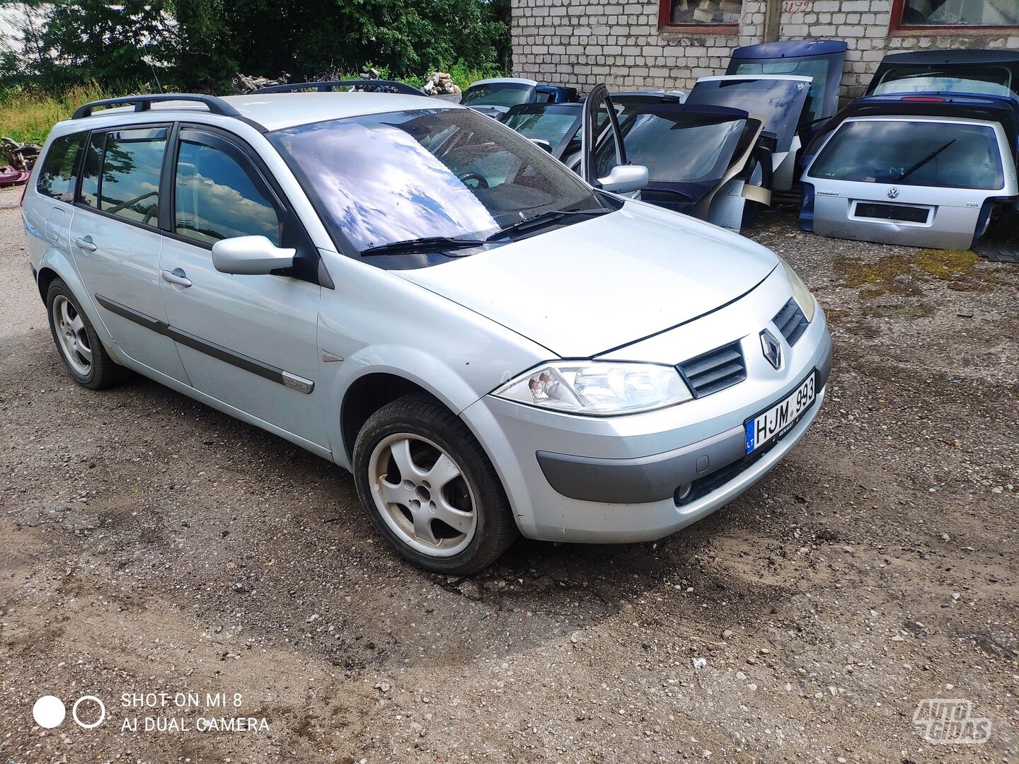 Renault Megane 2005 m dalys