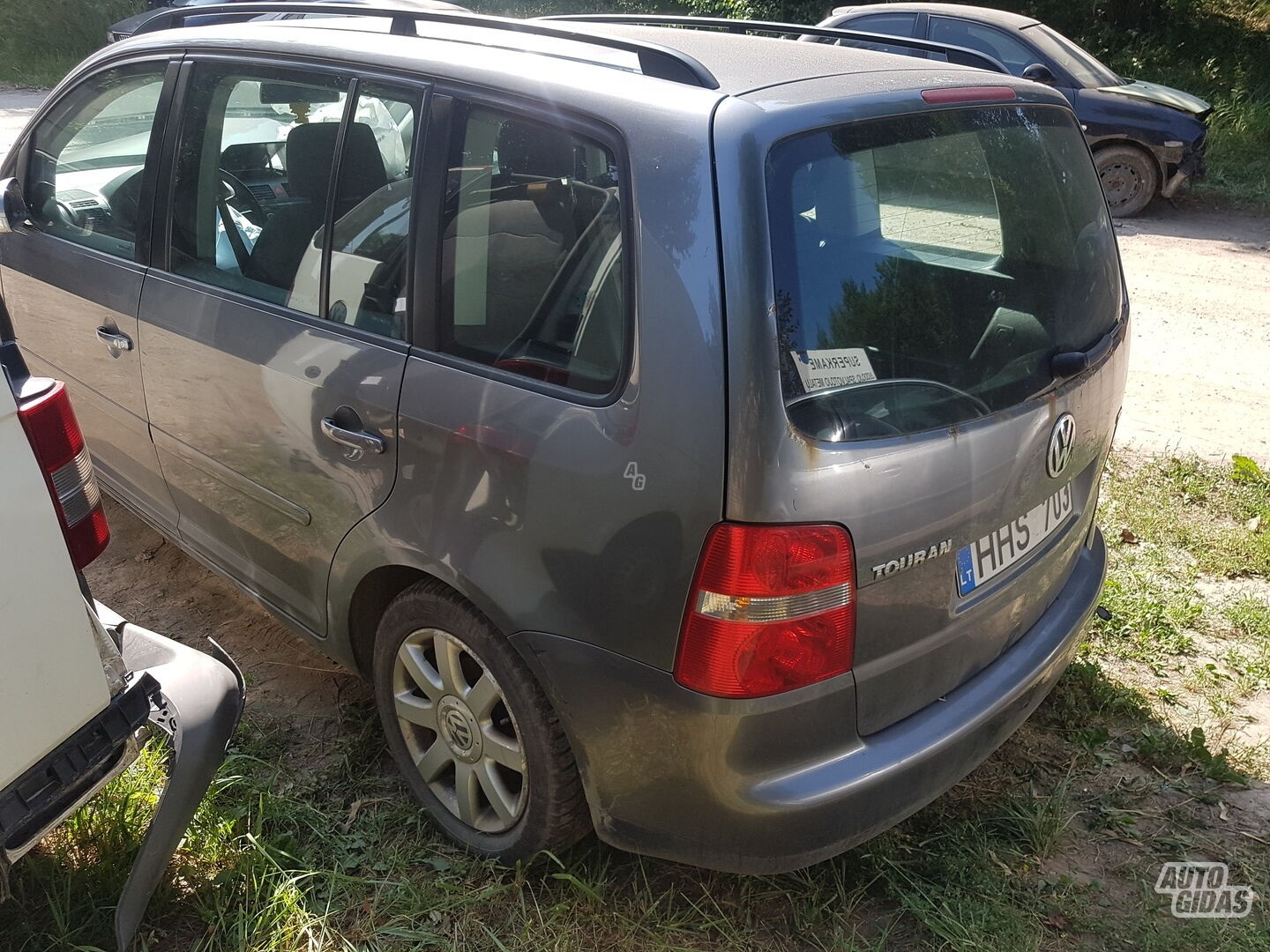 Volkswagen Touran 2005 m dalys