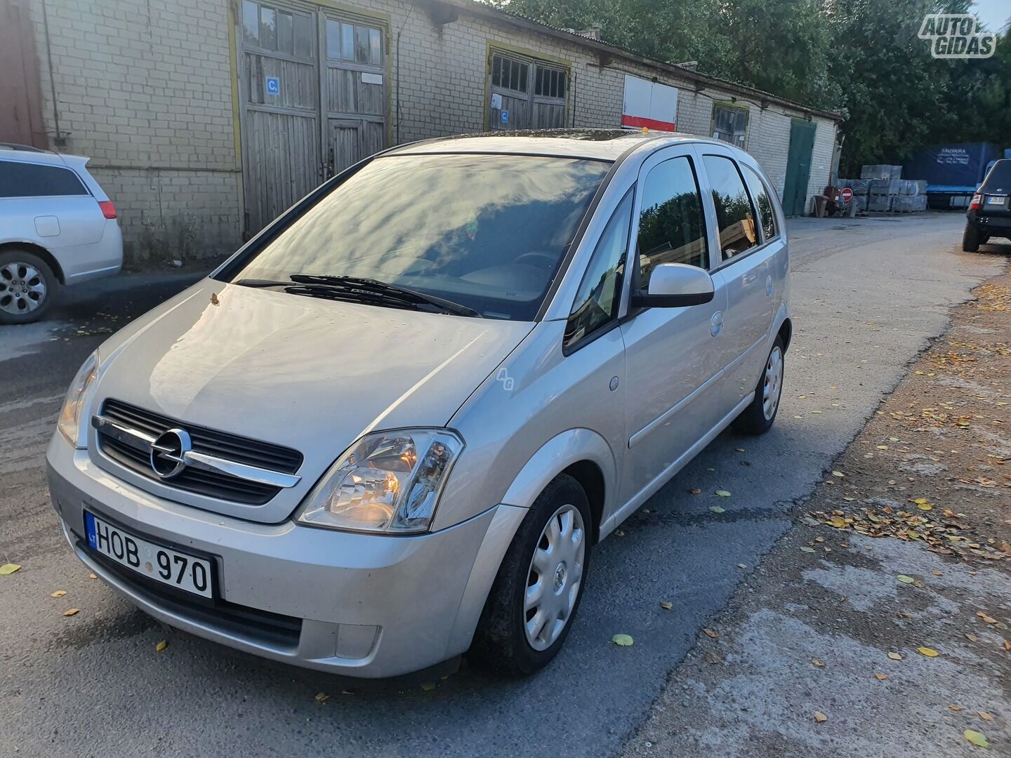 Opel Meriva I 1.6 BENZINAS 74 KW 2003 m dalys