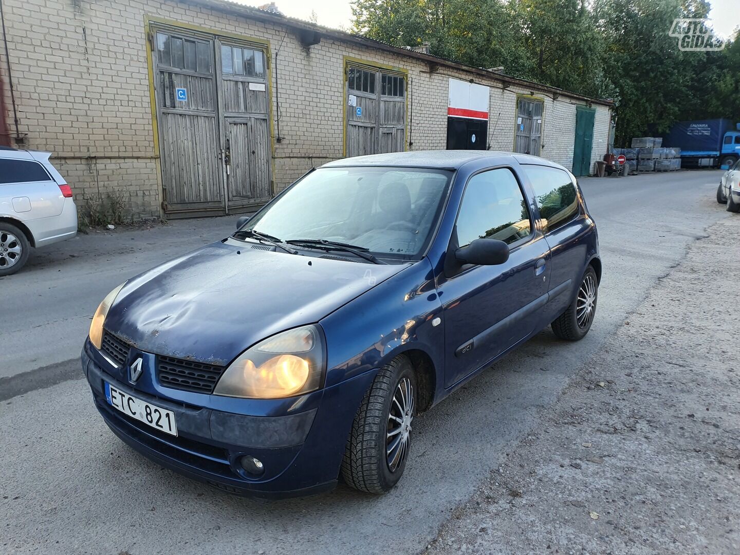 Renault Clio II 1.5 DYZELIS 48 KW 2003 m dalys