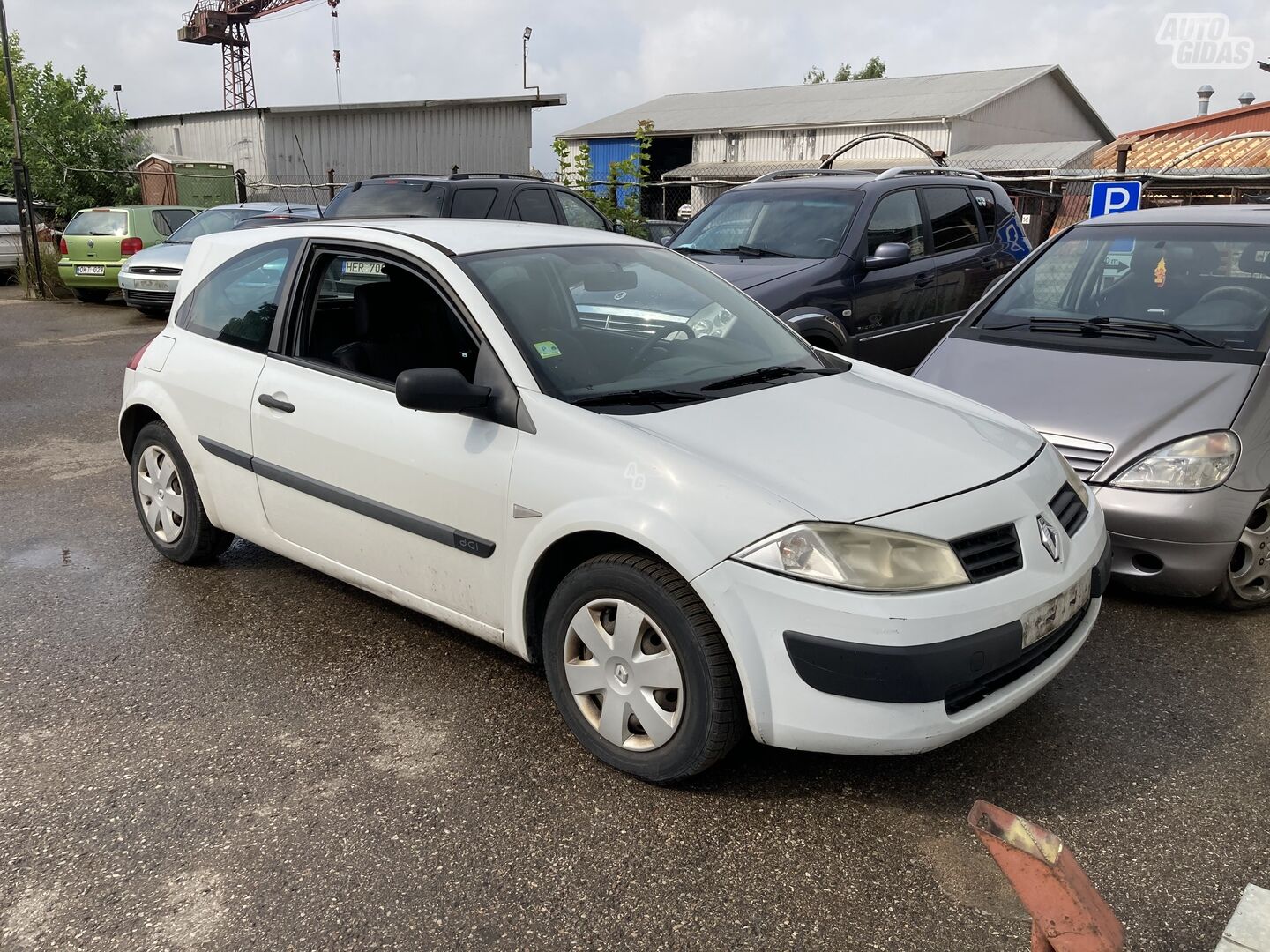 Renault Megane II 2004 m dalys